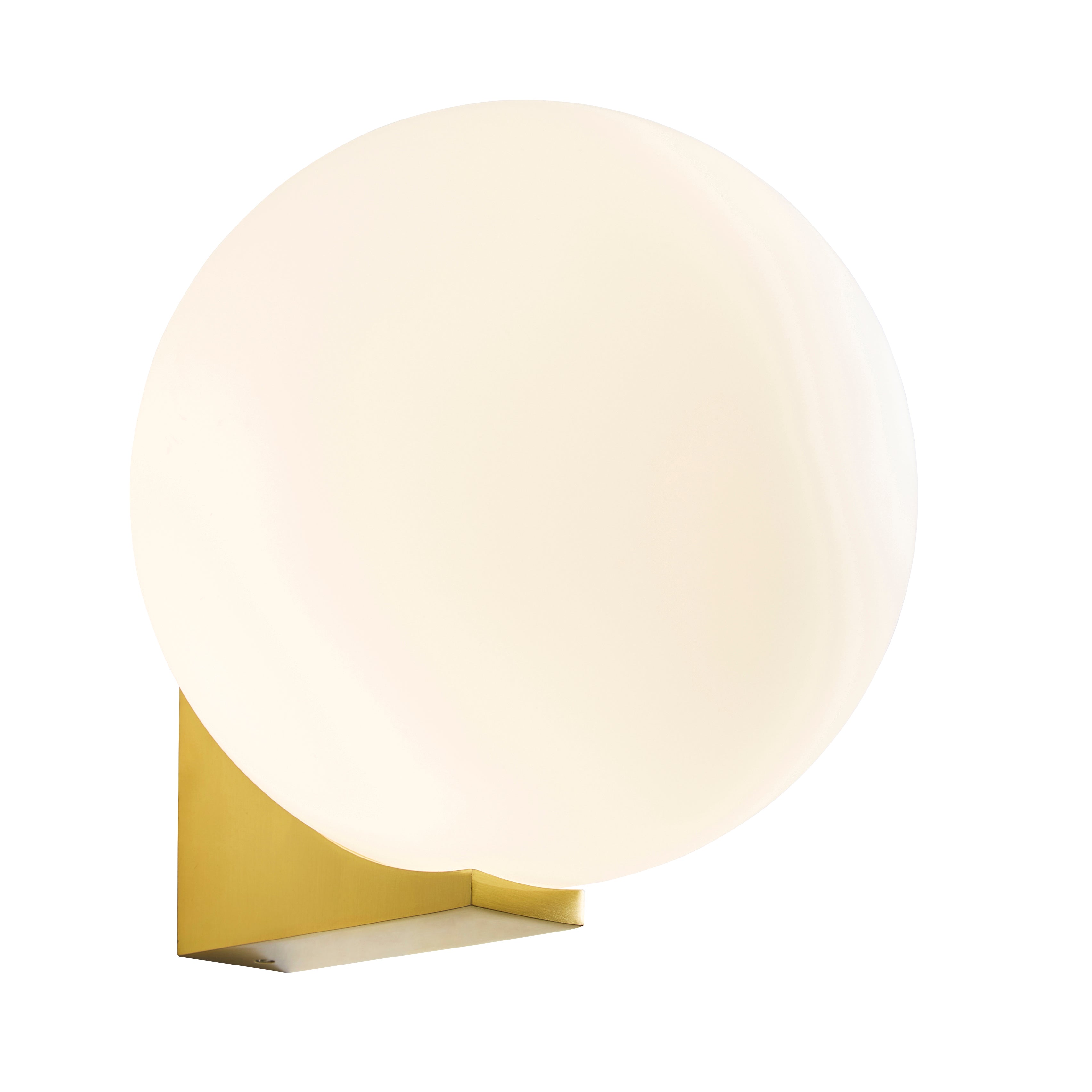 Forum SPA-38576-SBRS Thiva 1 Light Bathroom Wall Light - Satin Brass