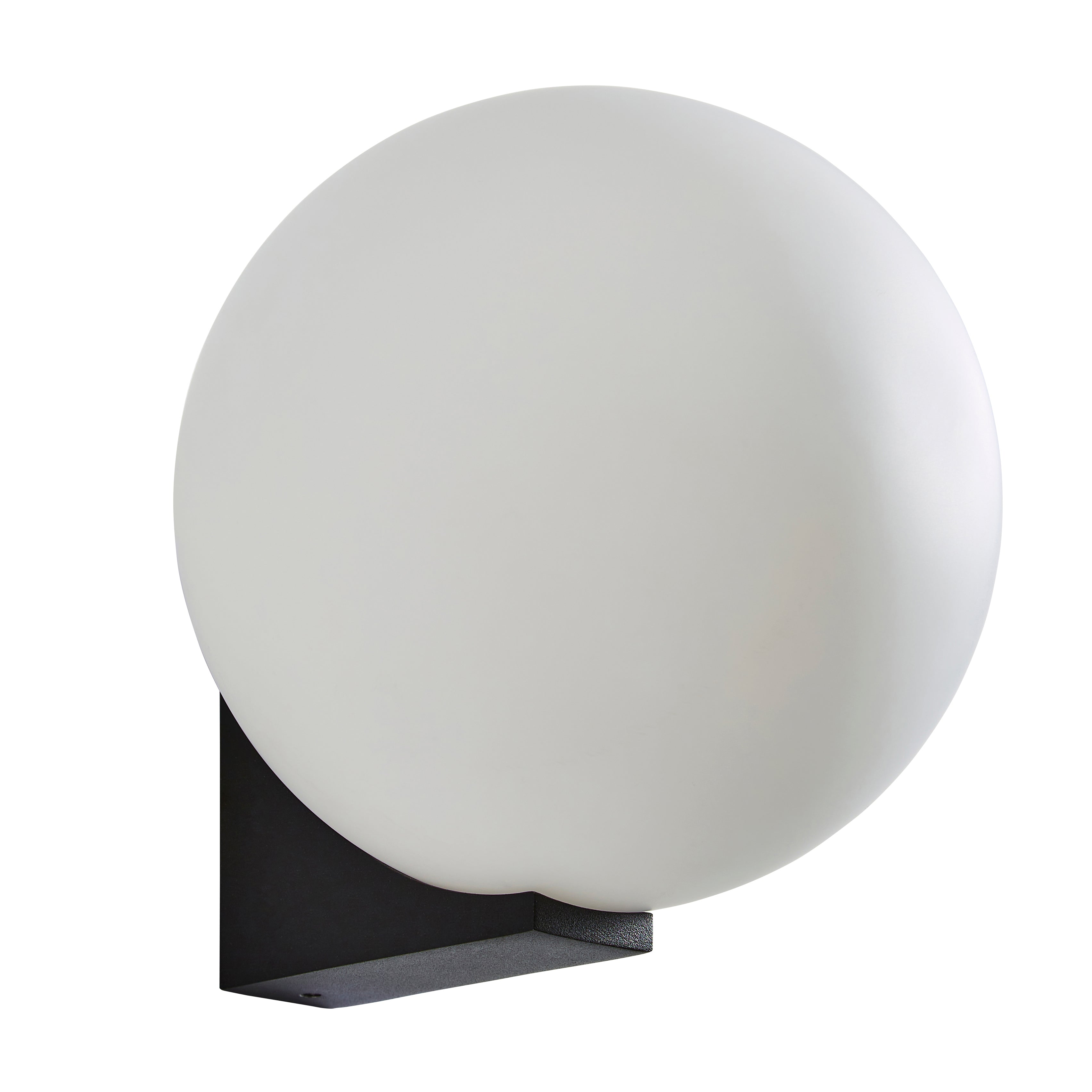 Forum SPA-38576-TBLK Thiva 1 Light Bathroom Wall Light - Black