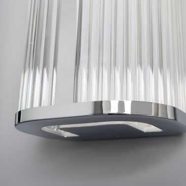 Forum SPA-44379-CHR Nayru Bathroom LED CCT Wall Light, Chrome