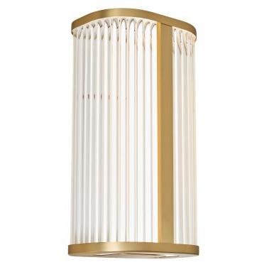 Forum SPA-44380-SBRS Nayru Bathroom LED CCT Wall Light, Brass