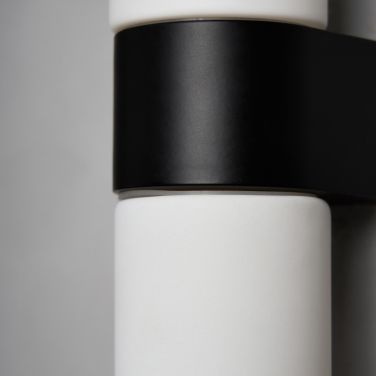 Forum SPA-44385-MBLK Cuco Bathroom Wall Light, Black