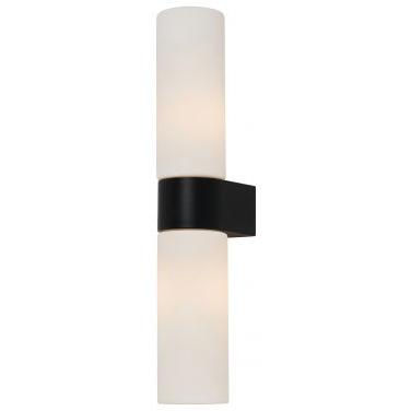 Forum SPA-44385-MBLK Cuco Bathroom Wall Light, Black