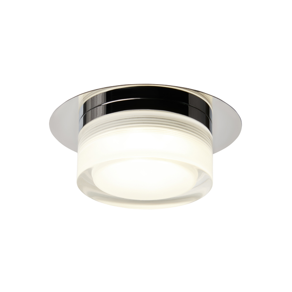 Forum SPA-44466-CHR Amalfi Bathroom Dual Mount Ceiling Light, Chrome