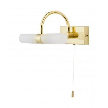Forum SPA-6888.014-SBRS Corvus Bathroom Wall Light, Satin Brass