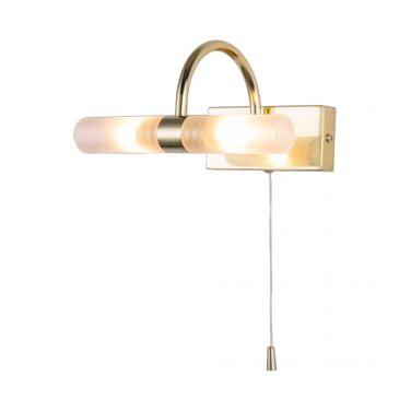 Forum SPA-6888.014-SBRS Corvus Bathroom Wall Light, Satin Brass