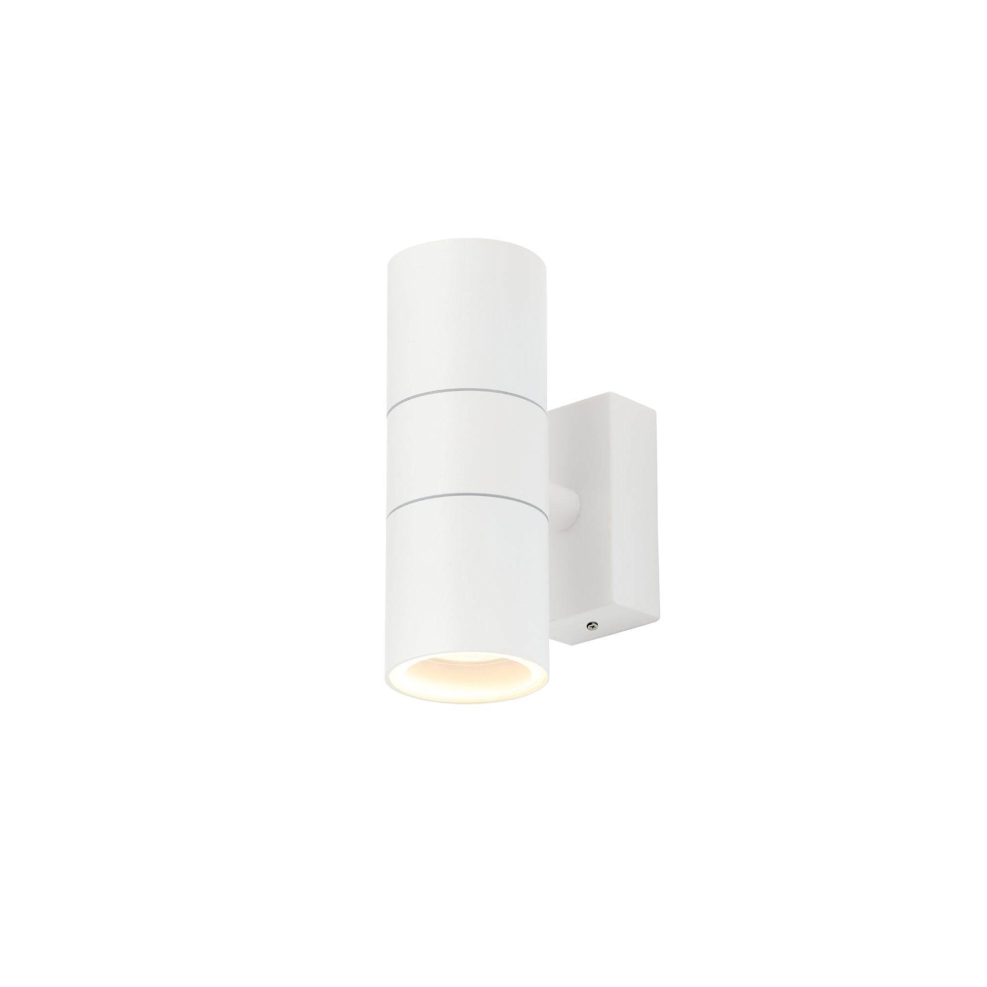 Forum ZN-20941-WHT-65 Leto 2 Light Up and Down Outdoor Wall Light - White