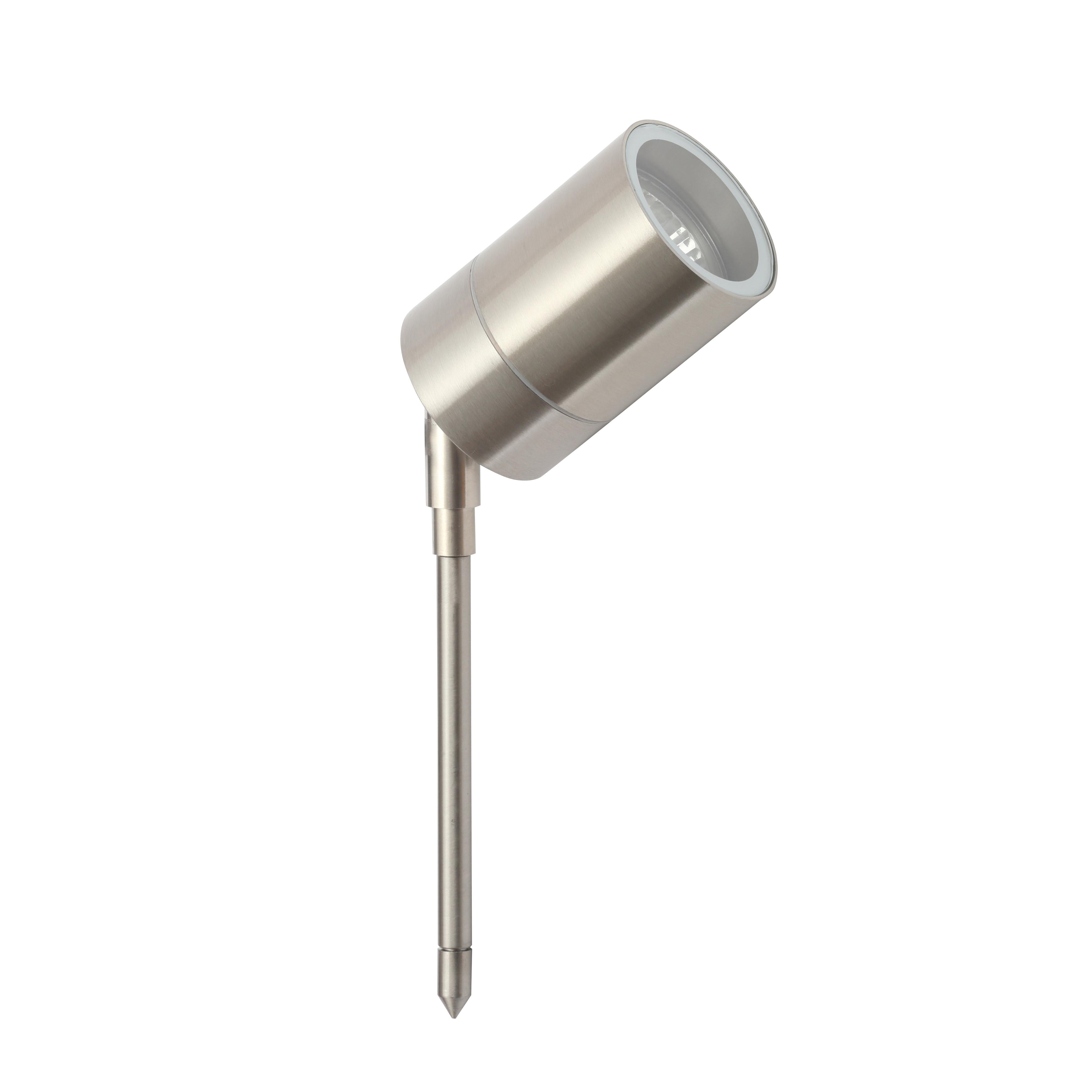 Forum ZN-29180-SST-65 Leto 1 Light Outdoor Spike Light - Stainless Steel