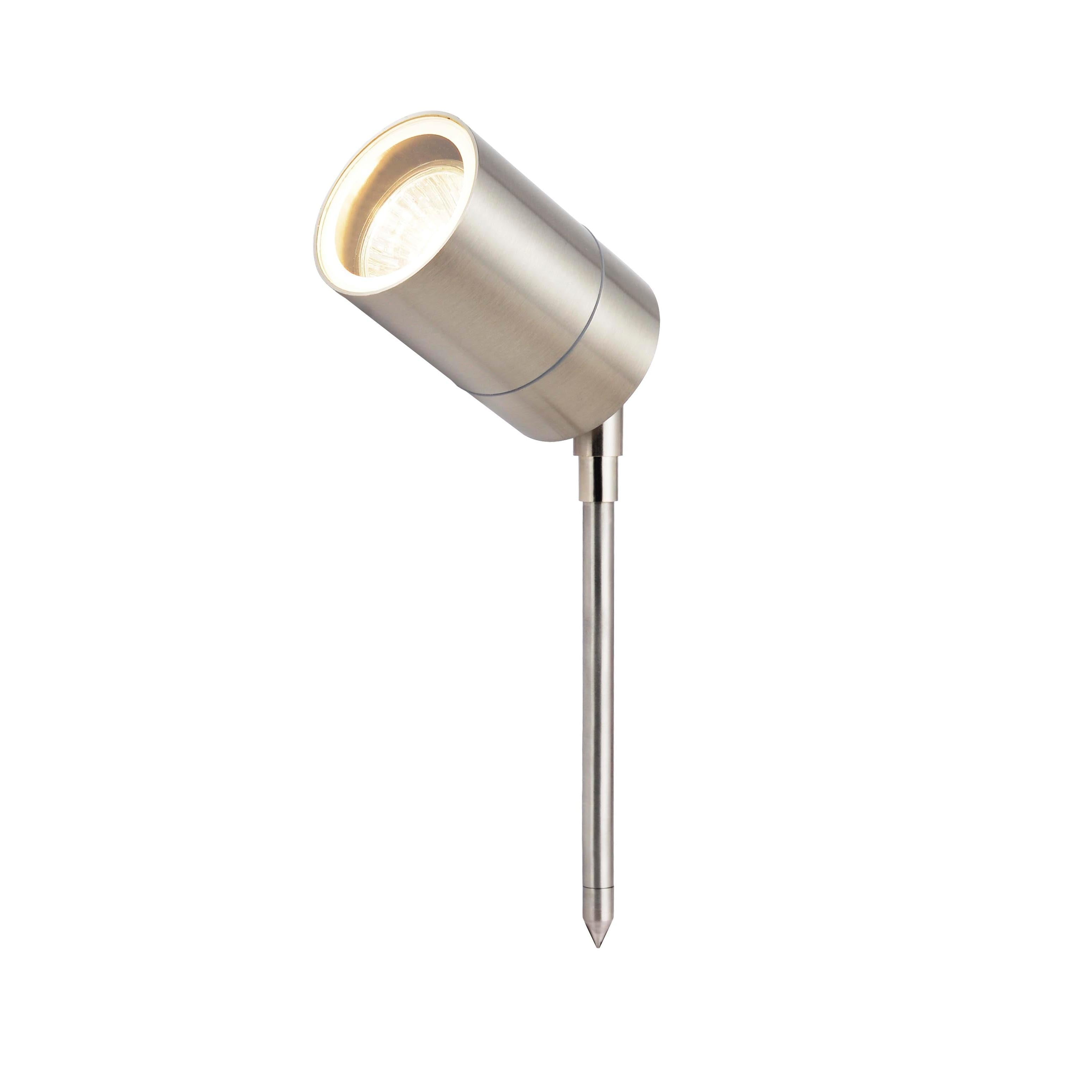 Forum ZN-29180-SST-65 Leto 1 Light Outdoor Spike Light - Stainless Steel
