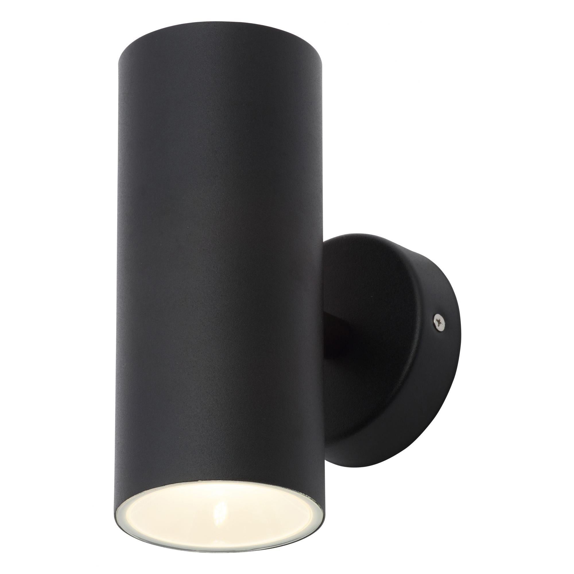 Forum ZN-33460-BLK-65 Melo Outdoor 2 Light Wall Light - Black