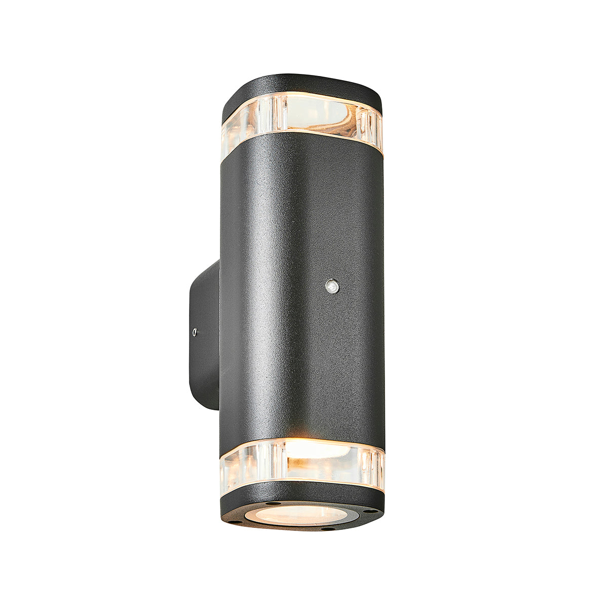 Forum ZN-35072-BLK Eos 2 Light Up & Down Outdoor Wall Light with Photocell Sensor - Black