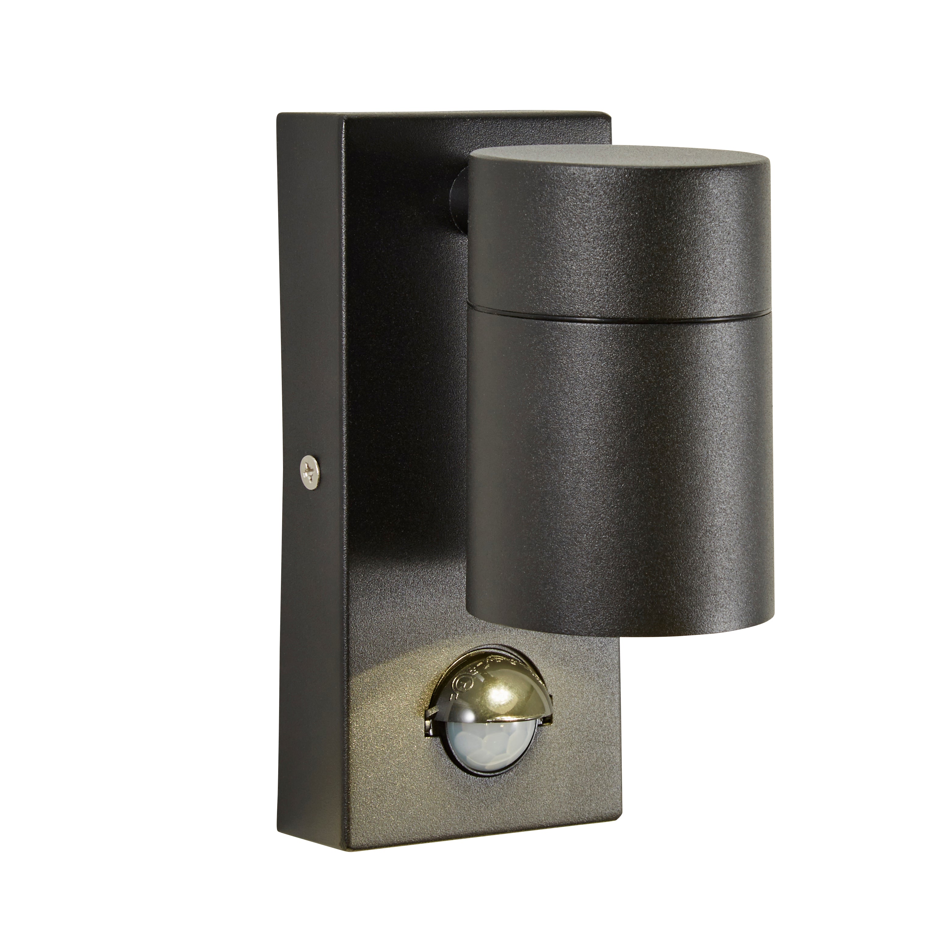 Forum ZN-37938-BLK-65 Leto Outdoor Up or Down Wall Light with PIR Sensor, Black