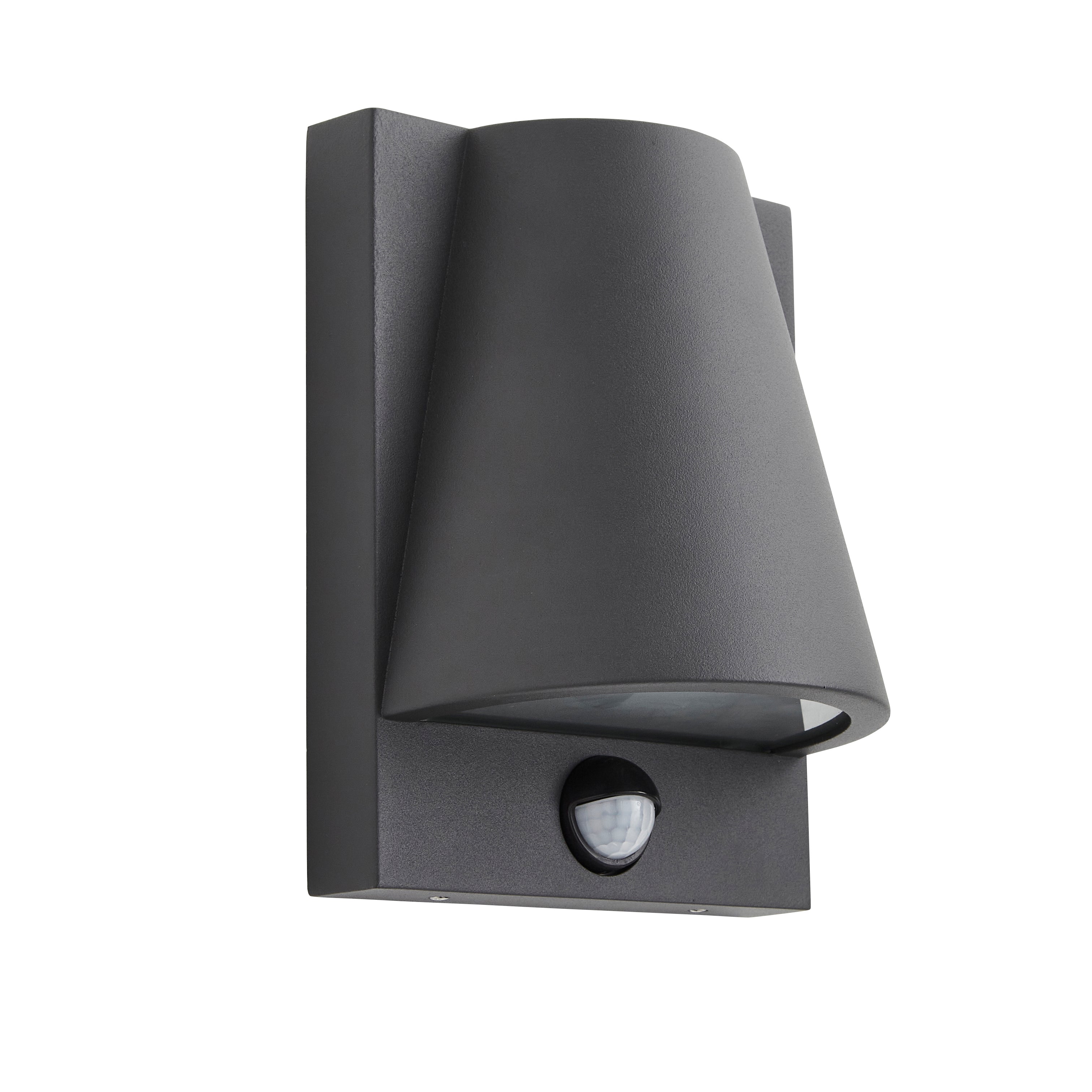 Forum ZN-38624-ANTH Vesoul Outdoor Wall Light with PIR Sensor, Anthracite
