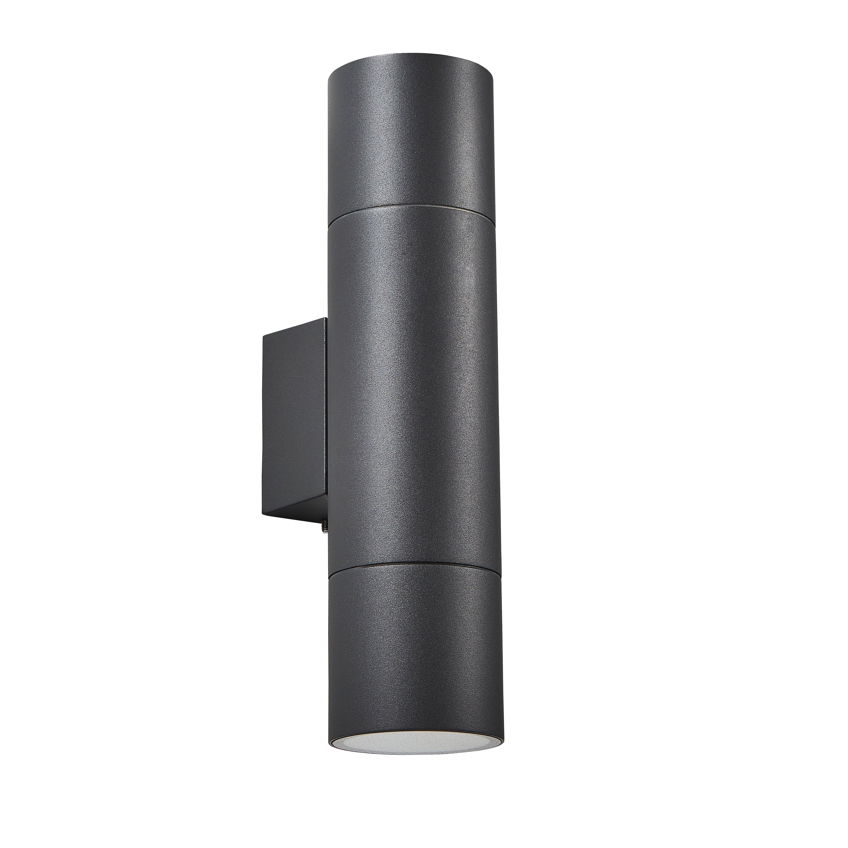 Forum ZN-40001-ANTH Morro Up and Down Outdoor Wall Light, Anthracite