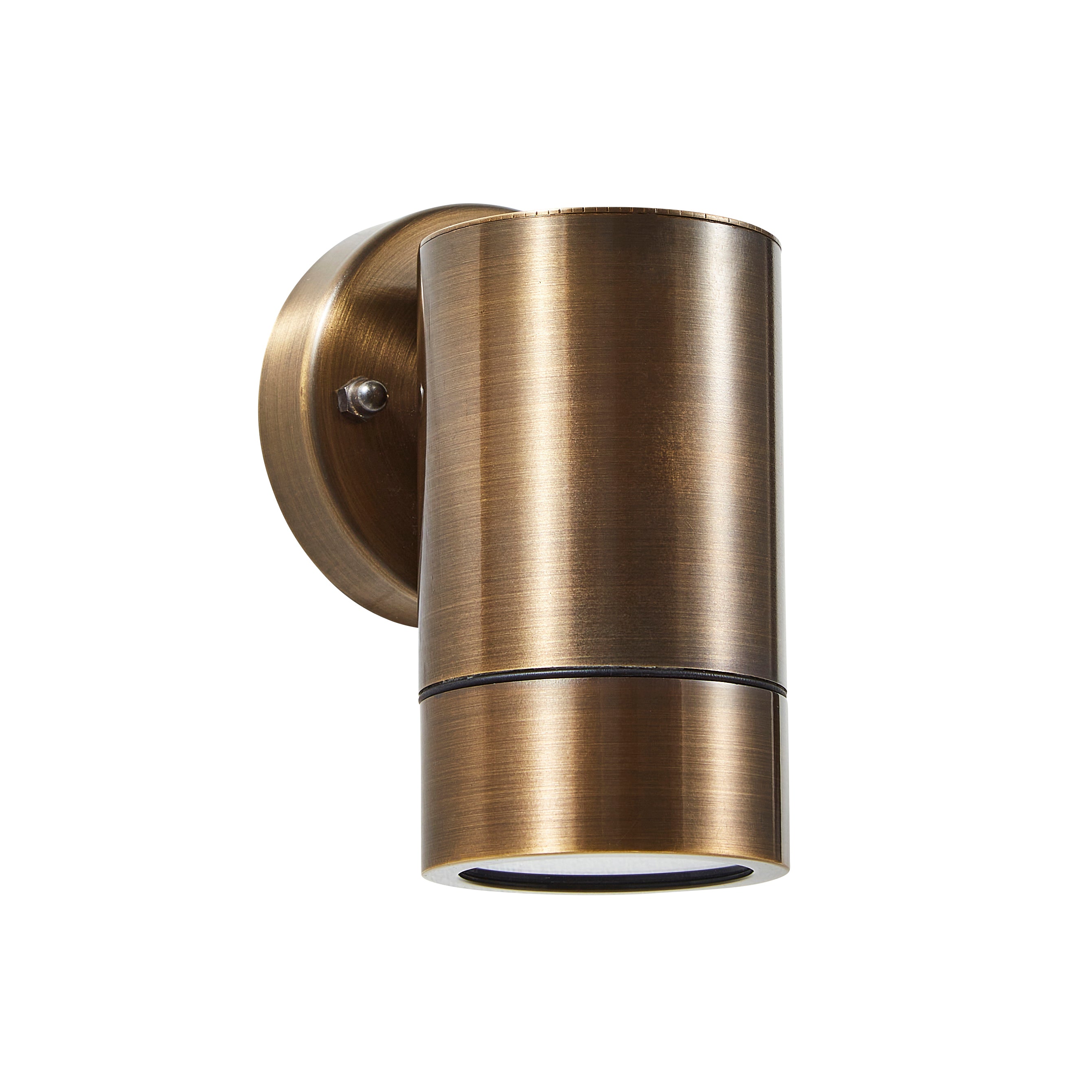 Forum ZN-41101-BRNZ Brac Solid Brass Outdoor Up or Down Wall Light, Antique Bronze