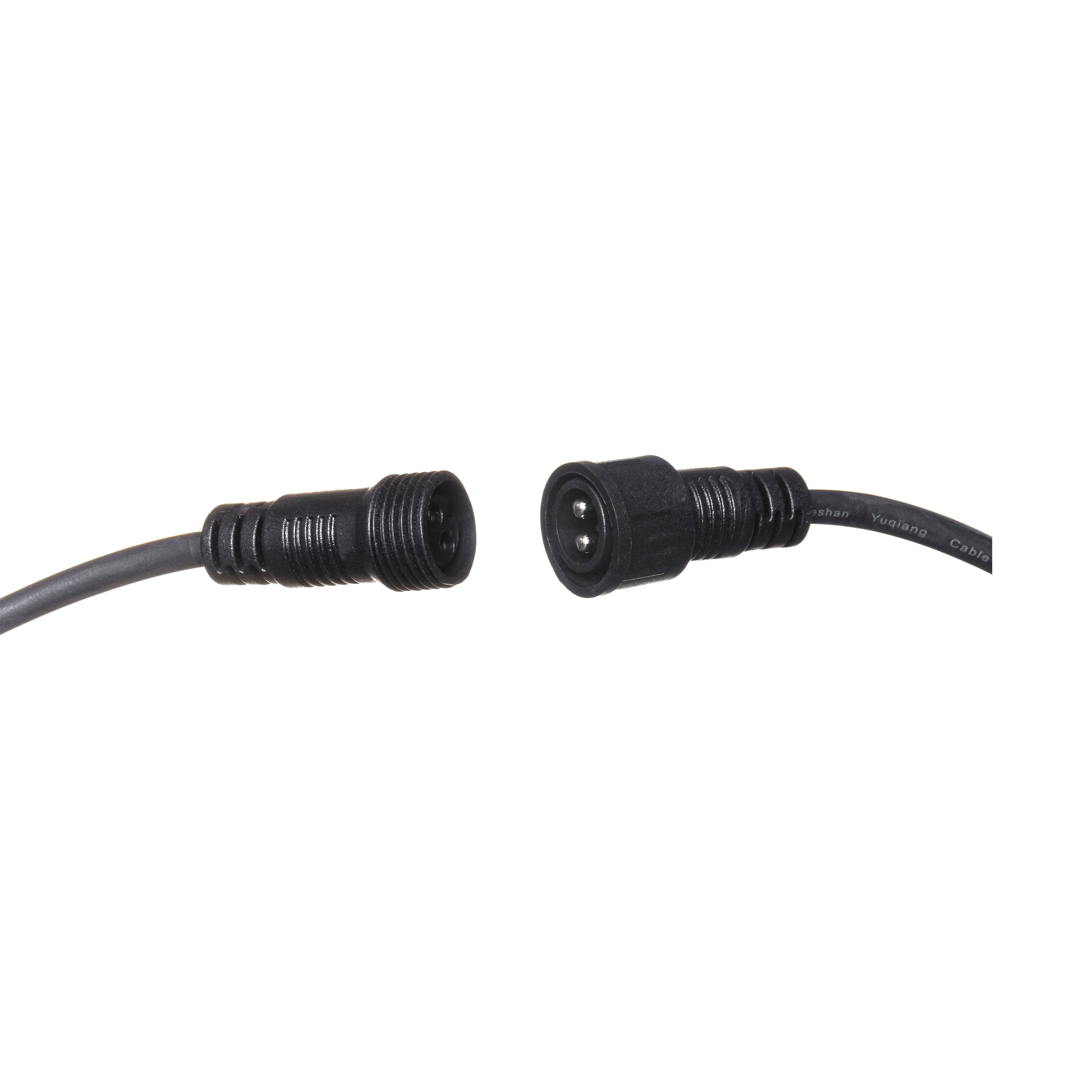 Forum ZN-41106 Hardy 20 Light Outdoor Festoon String Lights - Black