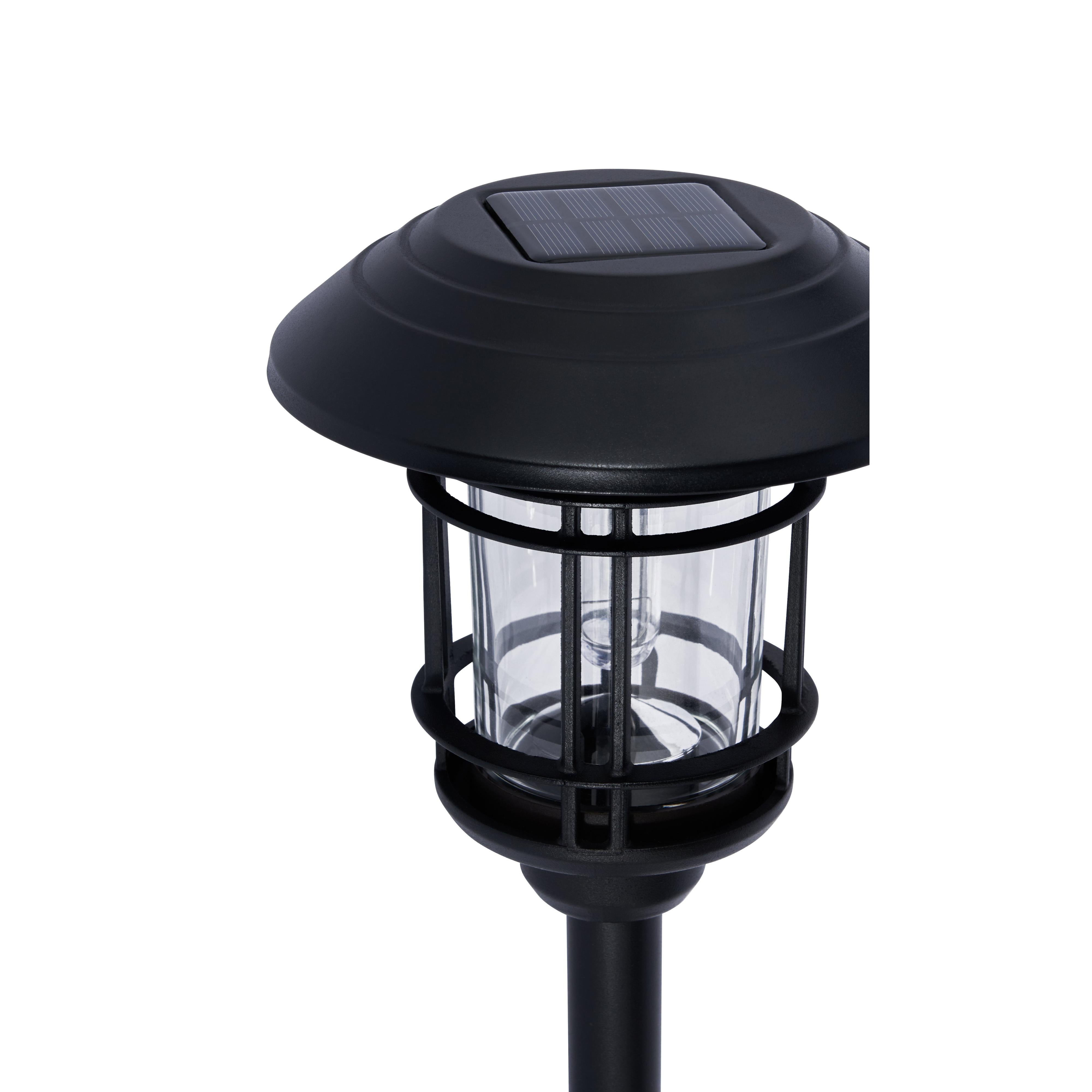 Forum ZN-42034 Tanfield Outdoor Solar LED Spike Light - Black
