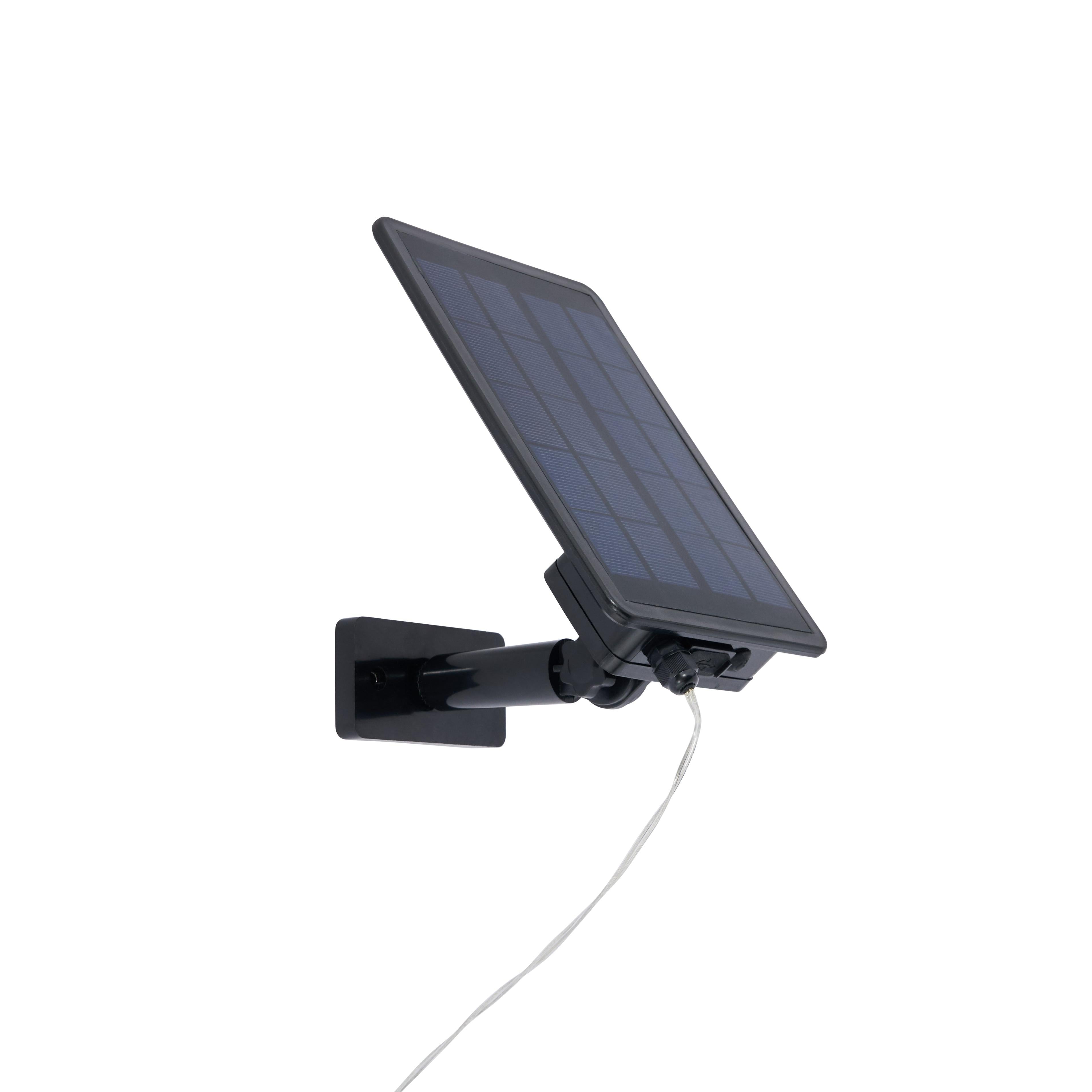 Forum ZN-42041 Eldon Outdoor Solar LED Up and Down Wall Light - Anthracite