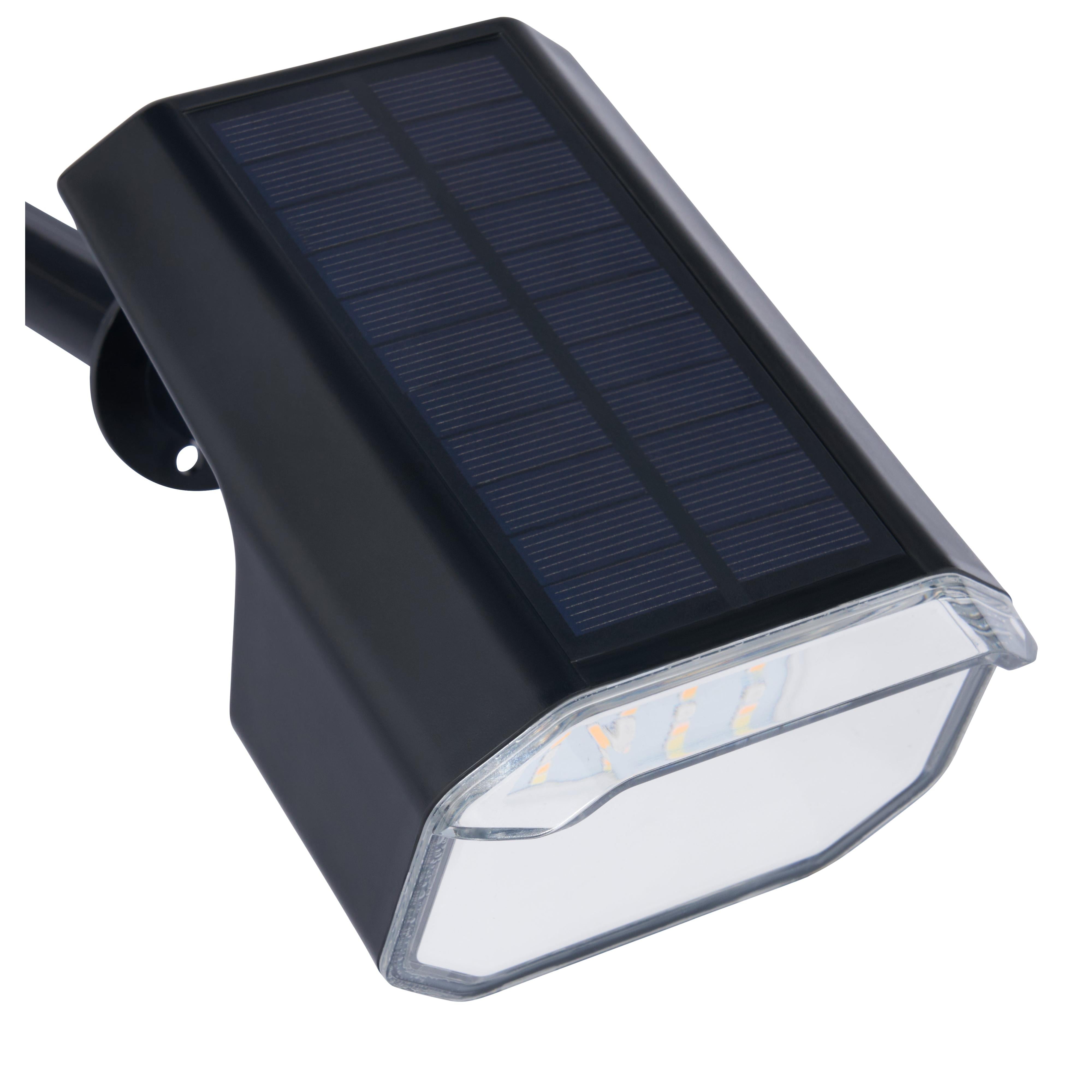 Forum ZN-42050 Byermoor Outdoor Solar LED Smart Spike Light - Black