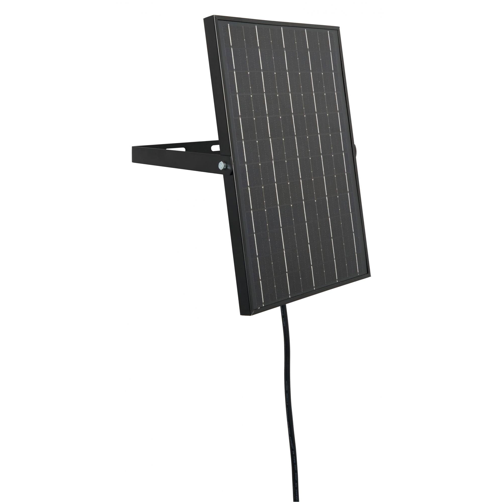 Forum ZN-42053 Denby Outdoor Solar 100 Watt LED Flood Light - Grey