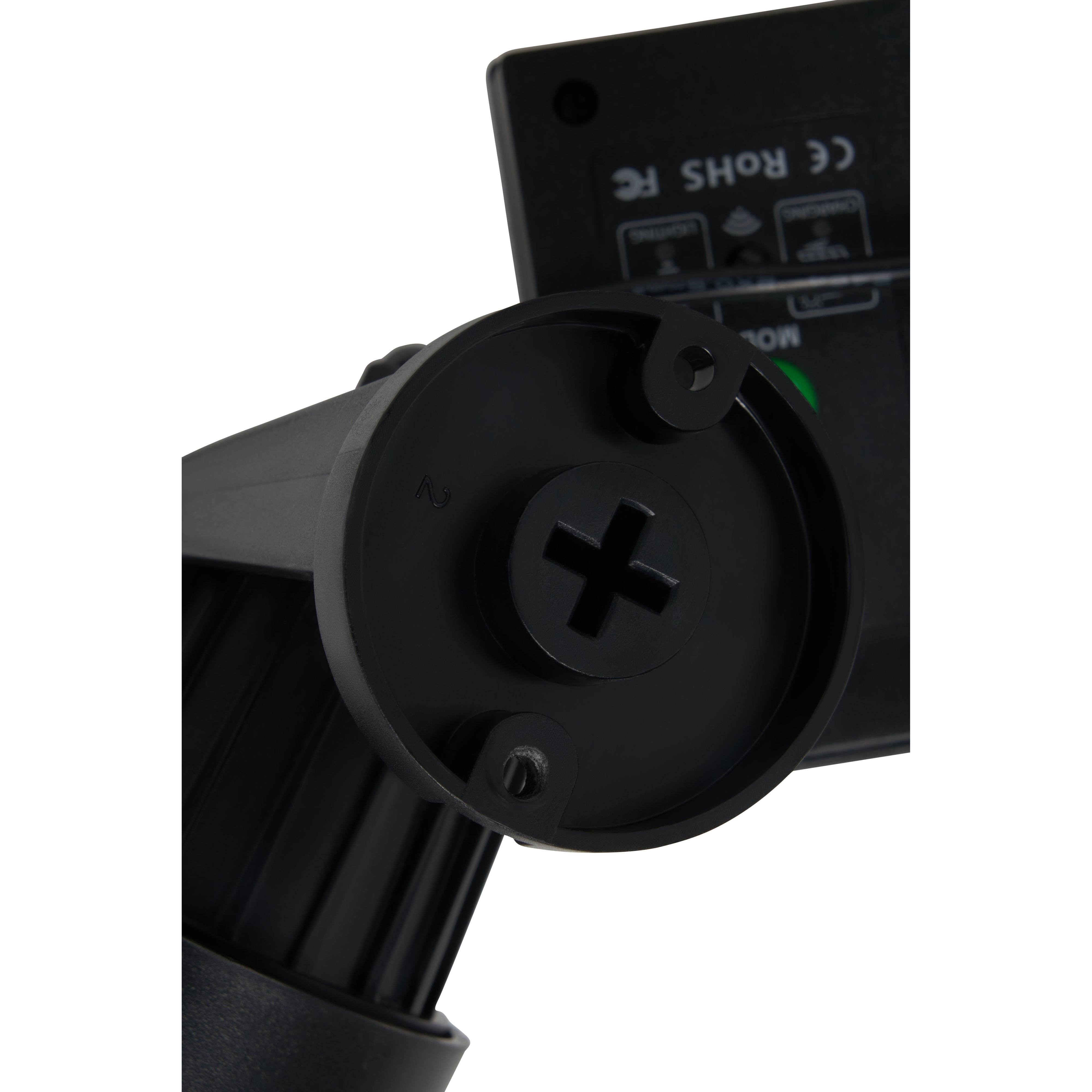 Forum ZN-42058 Maltby Outdoor Solar RGB LED Spike Lights Kit IP65 - Black Pack of 4
