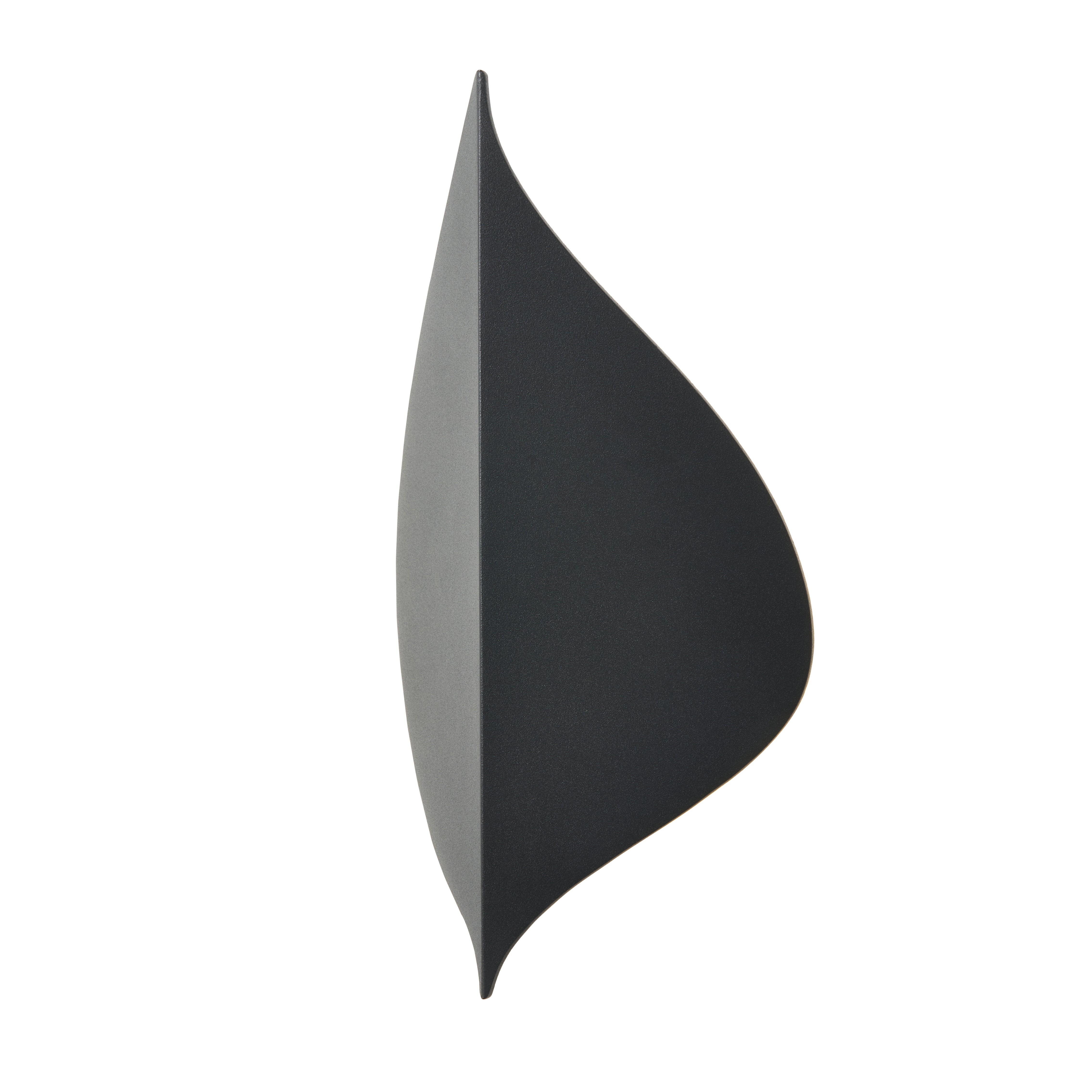 Forum ZN-43344-ANTH Alani Outdoor LED Leaf Style Wall Light, Anthracite