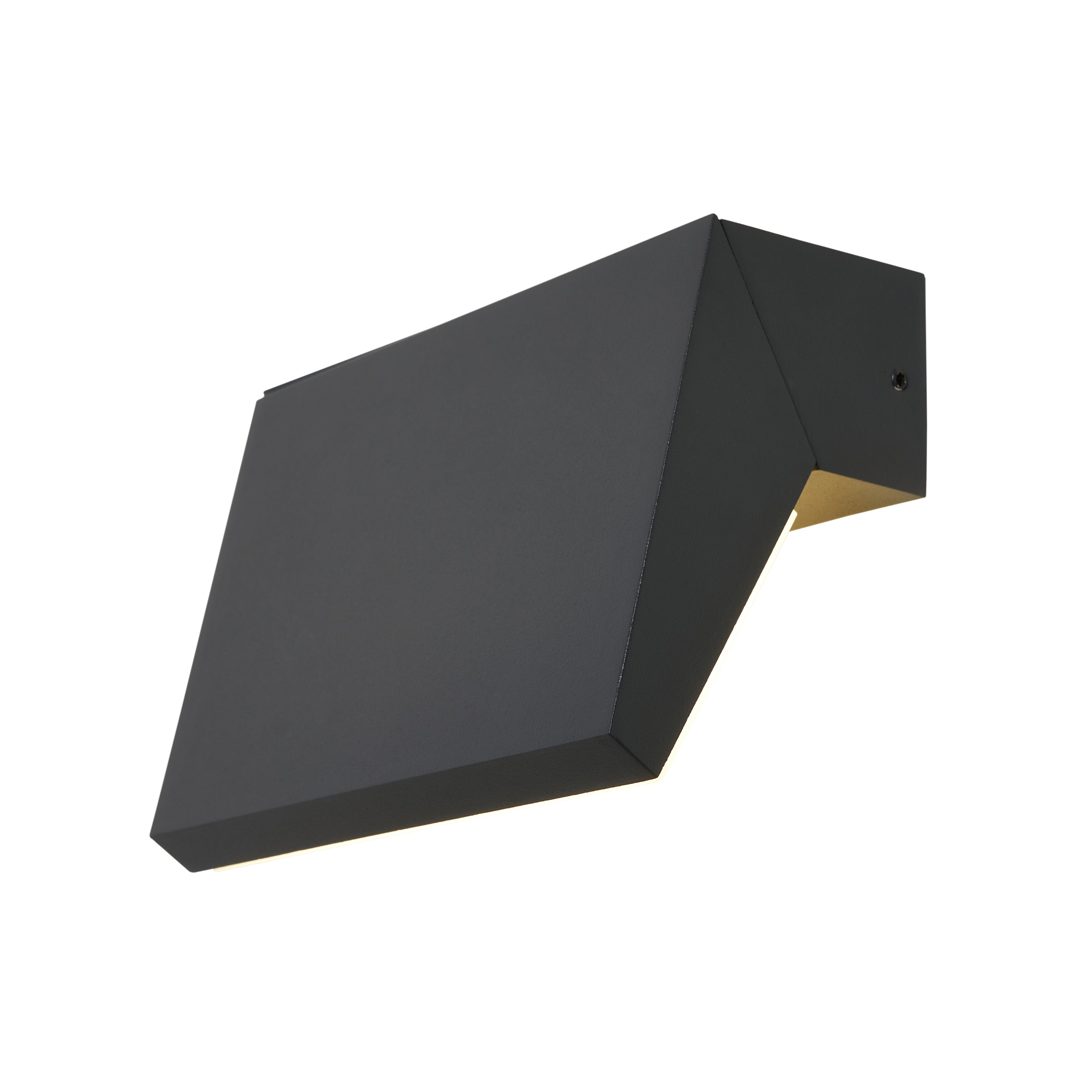 Forum ZN-44245-ANTH Rayu Outdoor LED Up or Down Adjustable Wall Light, Anthracite