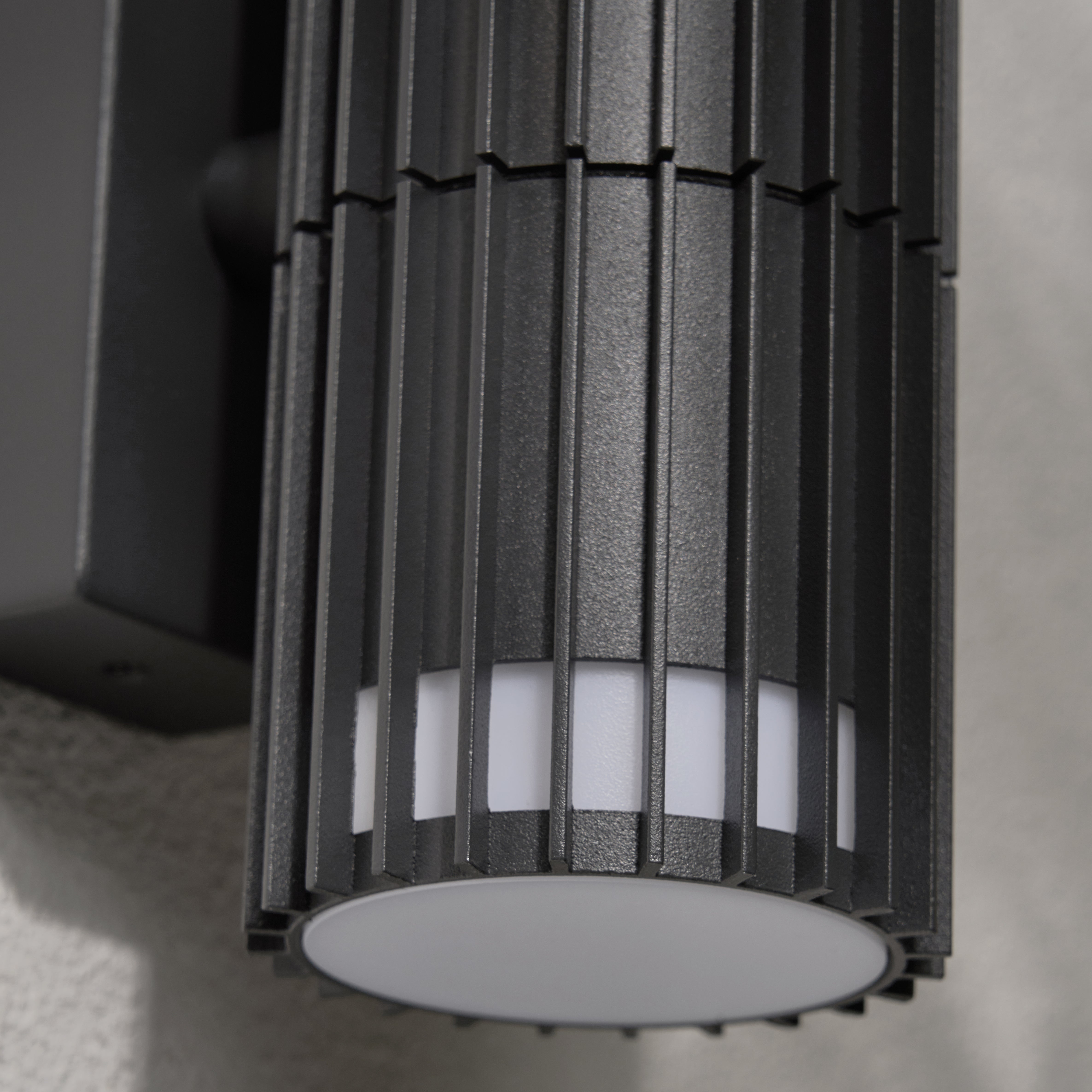 Forum ZN-44262-ANTH Muto Outdoor Up and Down Wall Light, Anthracite