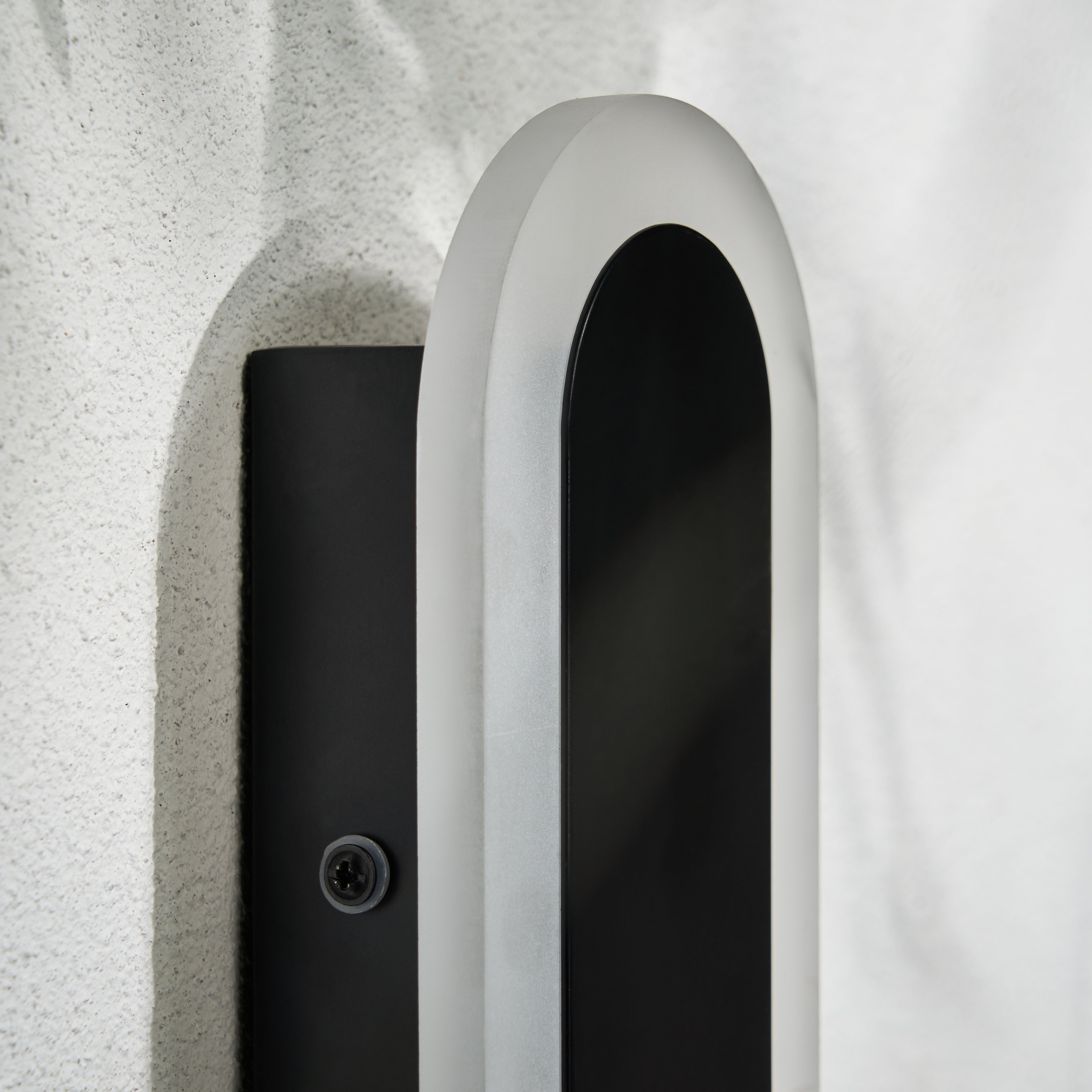 Forum ZN-44555-BLK Ren 24 Watt Outdoor CCT Linear Wall Light, Black