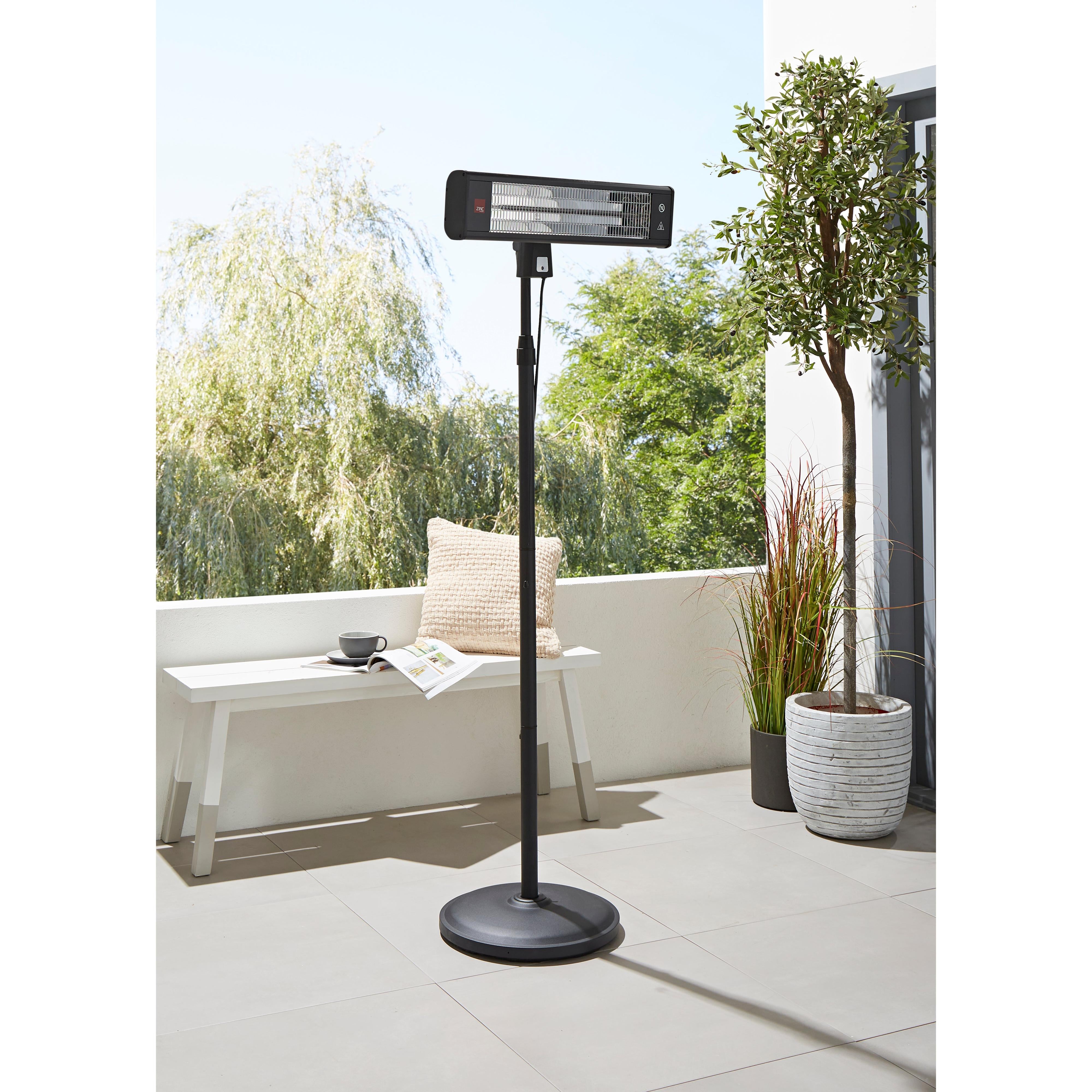 Forum ZR-32298-BLK Wall Mount Patio Heater 1800W