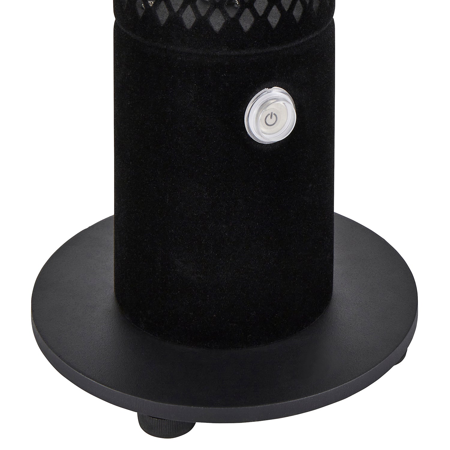 Forum ZR-37441-BLK Harry 1200w Flocked Outdoor FS Heater IP45 Black