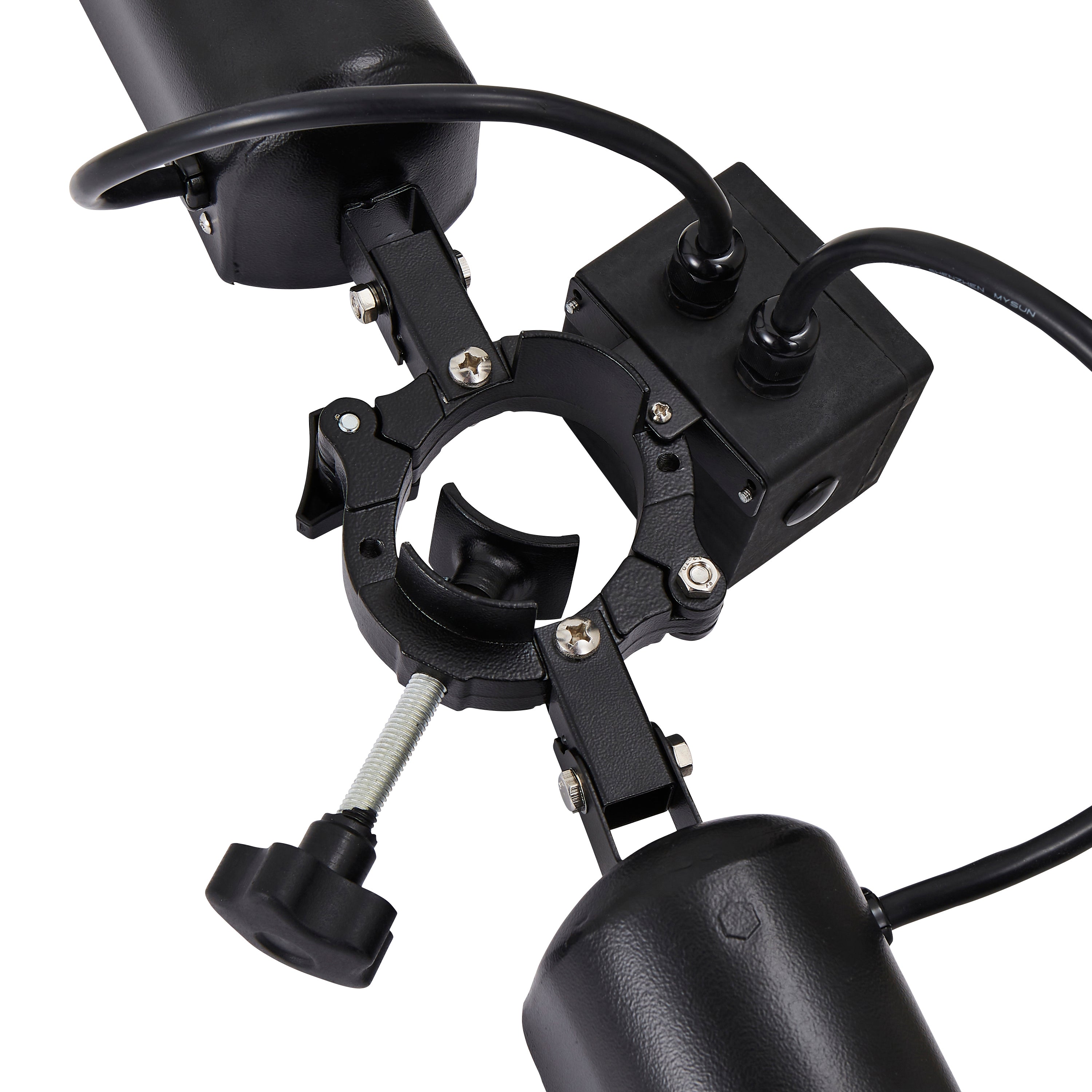 Forum ZR-37448-BLK Topaz 2x800W Alum D/C Parasol Heater Black