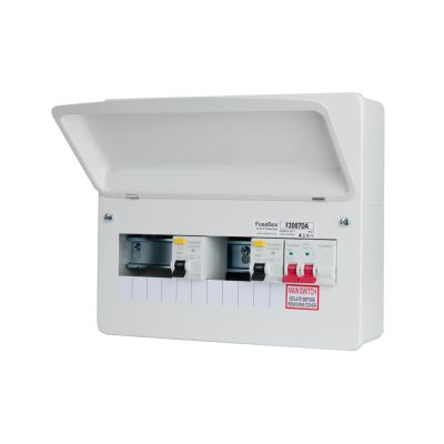 FuseBox F2007D80 7 Way Dual RCD Consumer Unit