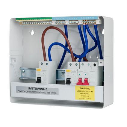 FuseBox F2007DA 7 Way Dual RCD Consumer Unit