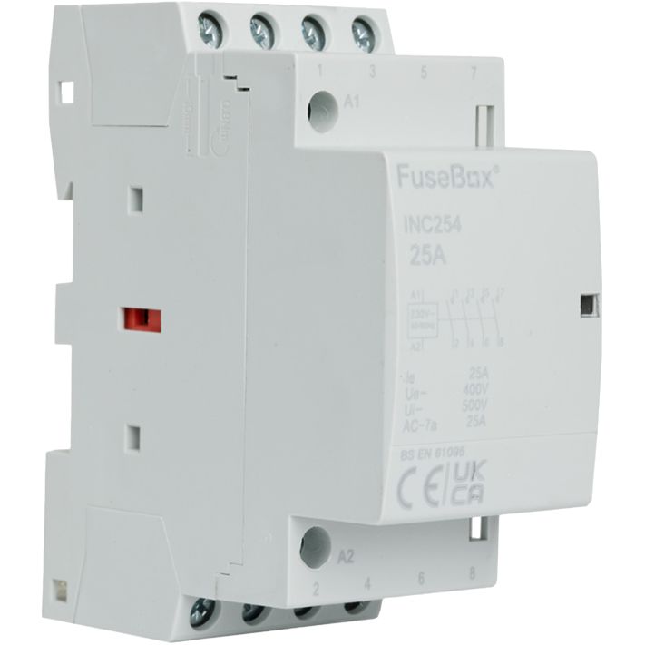 FuseBox INC254 25A 4 pole Contactor