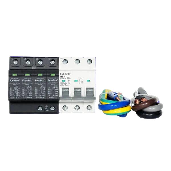 FuseBox SPDCUKITTPNT1 Three Phase Type 1 Surge Protection Kit
