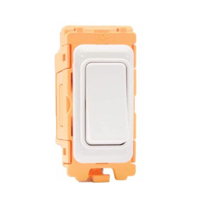 GRID-IT FL FL312-WH 20AX Intermediate Rocker Module + Bezel with White/White Inserts