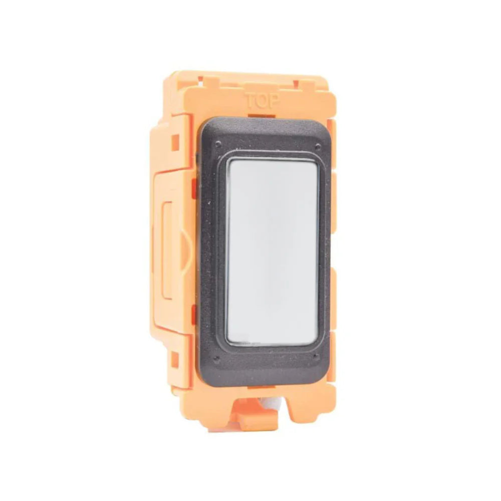 GRID-IT FL FLBLANK-BC GRID-IT FL Blanking Module Bezel with Bright Chrome/Black/White/Quartz Grey Inserts