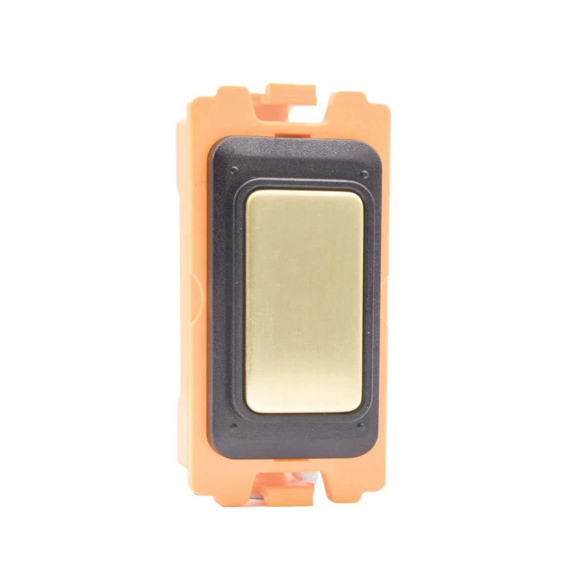 GRID-IT FL FLBLANK-SB GRID-IT FL Blanking Module Bezel with Satin Brass/Black Inserts