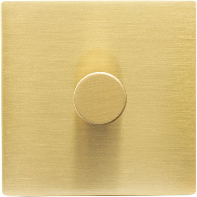 Hamilton 72C1XL-SD-COMP-3 Hartland CFX Satin Brass 1g Rotary Companion Controller Satin Brass c/w SB 3Line Knob
