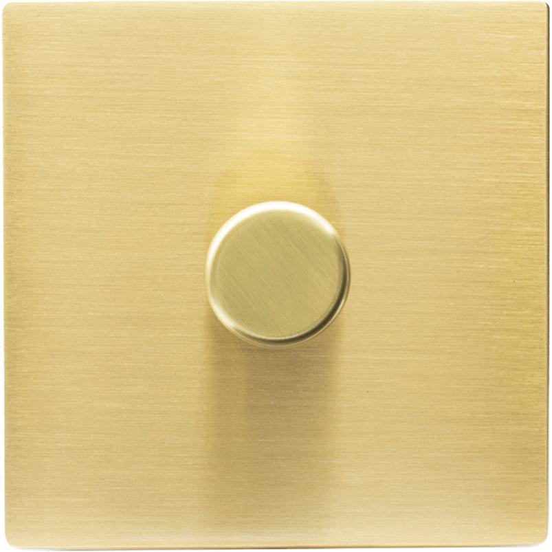 Hamilton 72C1XL-SD-COMP-C Hartland CFX Satin Brass 1g Rotary Companion Controller Satin Brass c/w SB Classic Knob