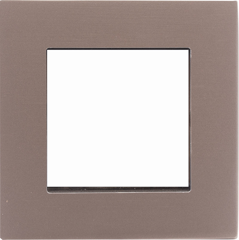 Hamilton 7BGCEURO2 Hartland CFX EuroFix Basalt Gray Single Plate complete with 2 EuroFix Apertures 50x50mm and Grid
