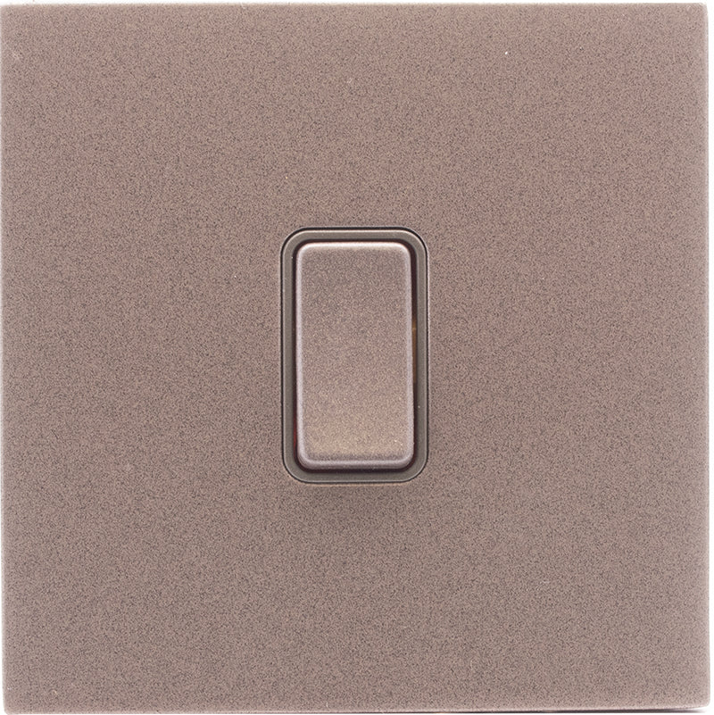 Hamilton 7BGCR212BG-QG Hartland CFX Bassalt Gray 1 gang 20AX 2 Way FL Rocker Bassalt Gray/Quartz Grey