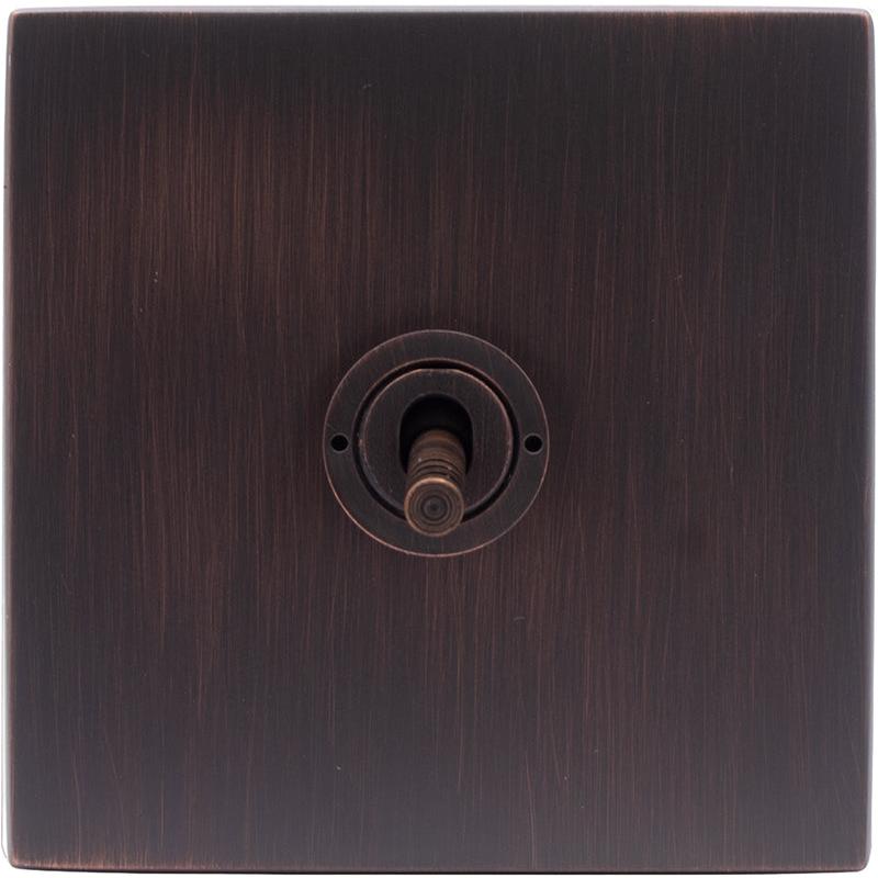Hamilton 7EBCT31-3 Hartland CFX Etrium Bronze 1 gang 20AX Intermediate Toggle Etrium Bronze c/w EB 3Line Toggle
