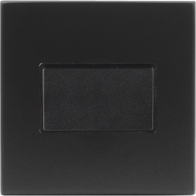 Hamilton 7MBCTPBL-B Hartland CFX Matt Black 1 gang 10A Triple Pole Rocker Matt Black/Black