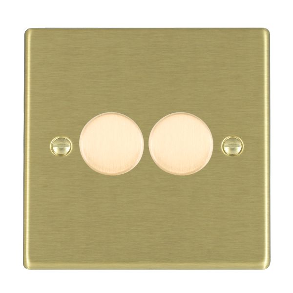 Hartland 722XL-SD-COMP 2g Rotary Companion Controller Satin Brass with Satin Brass Inserts