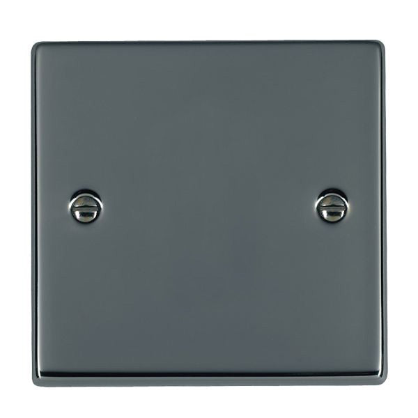 Hartland 78BPS Single Blank Plate Black Nickel