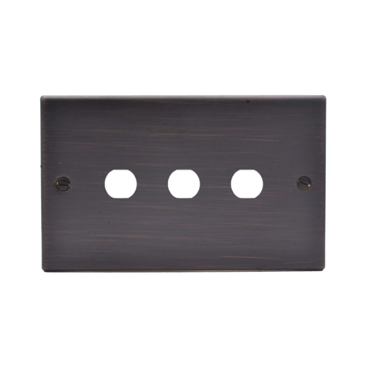 Hartland 7EBFLDLY3 3 gang Dolly Front Loading Plate + Grid + Gasket Etrium Bronze