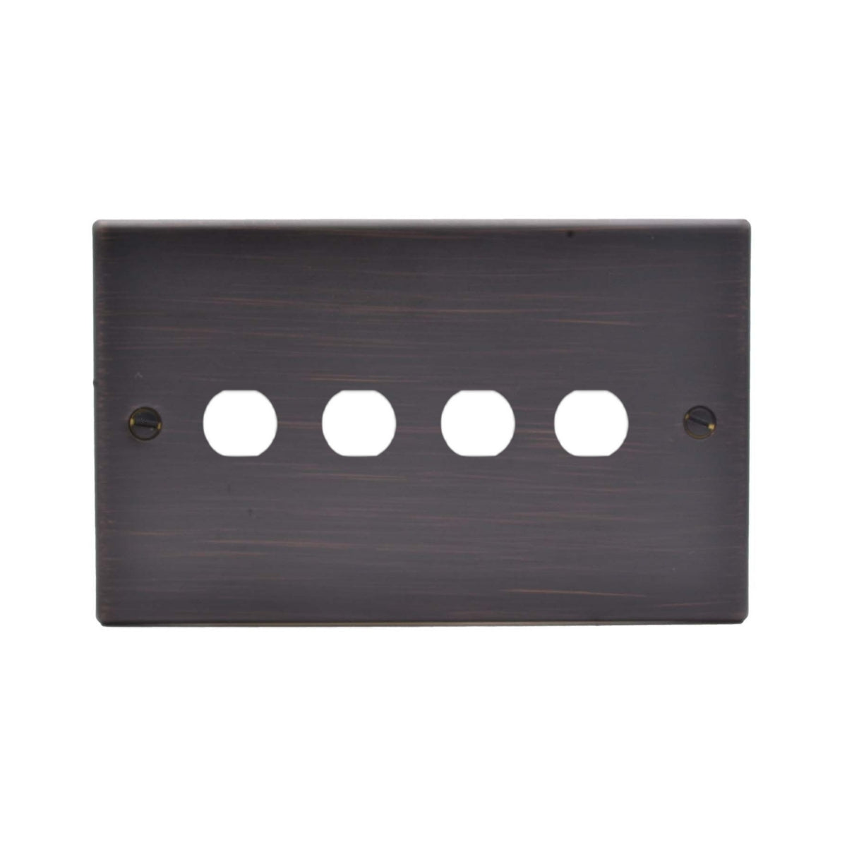 Hartland 7EBFLDLY4 4 gang Dolly Front Loading Plate + Grid + Gasket Etrium Bronze