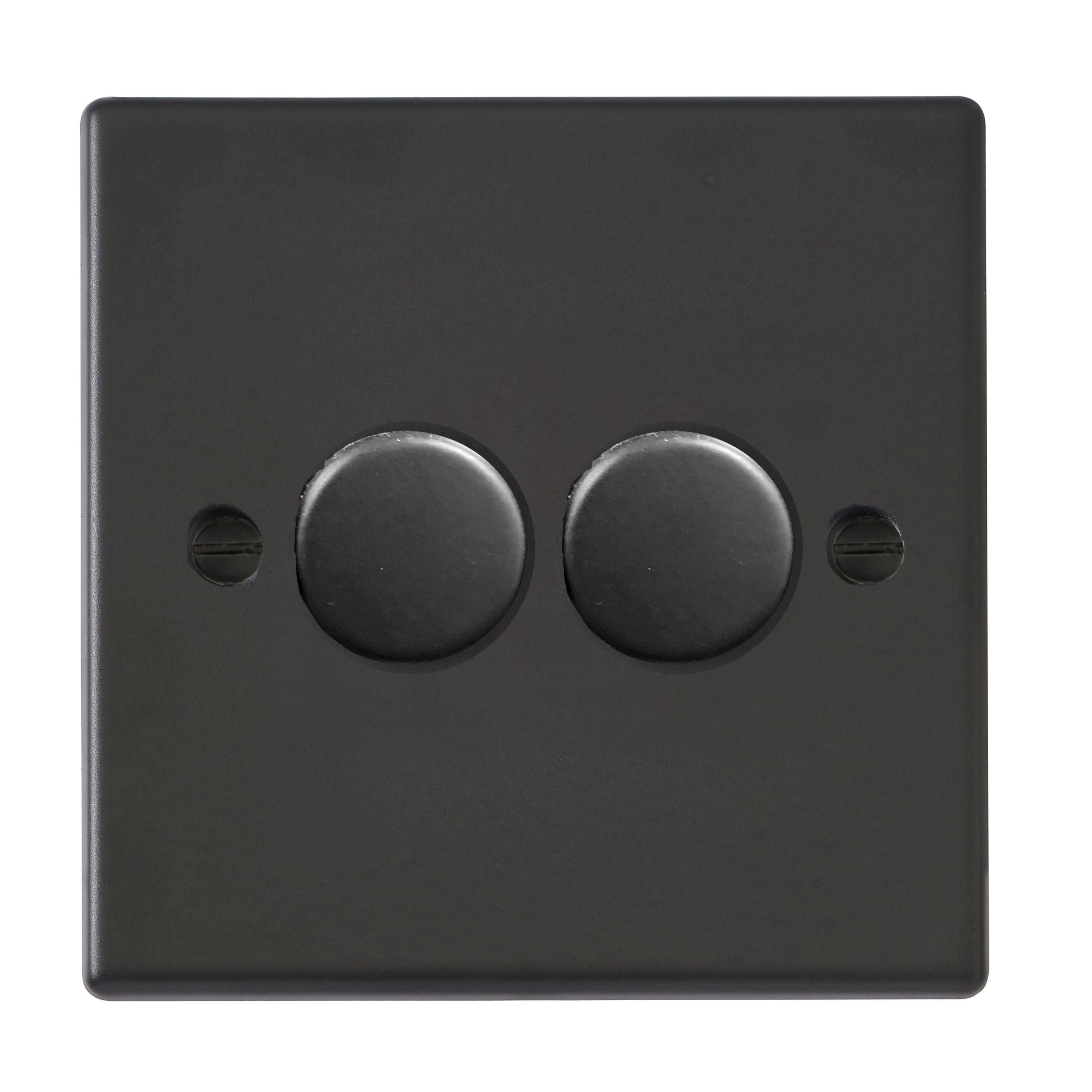 Hartland 7MB2XL-SD-COMP 2g Rotary Companion Controller Matt Black with Matt Black Inserts