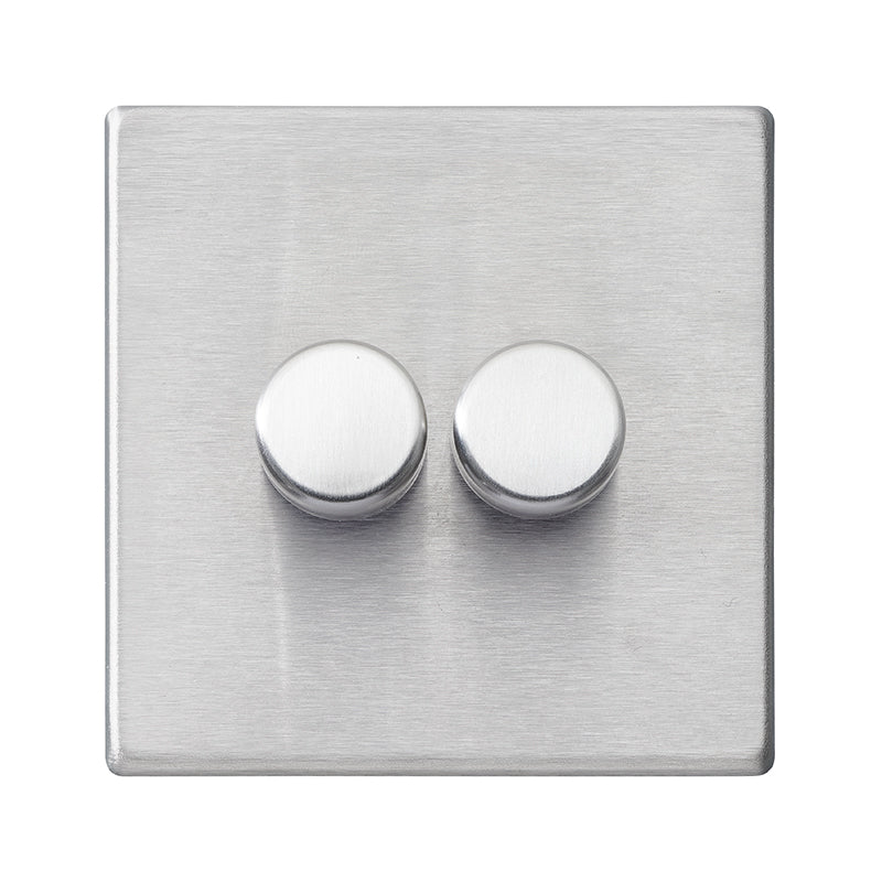 Hartland G2 7G242XL-SD-COMP 2g Rotary Companion Controller Satin Steel with Satin Steel Inserts